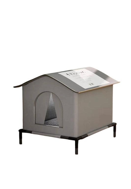 Toca Pet de Inverno: Impermeável, Dobrável e Aquecida