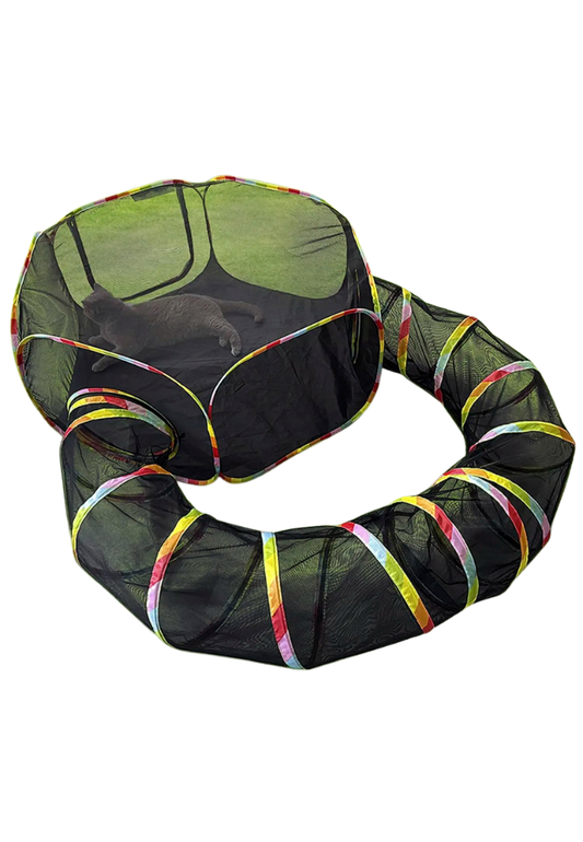 Labirinto Pet 2 em 1: Tenda e Túnel