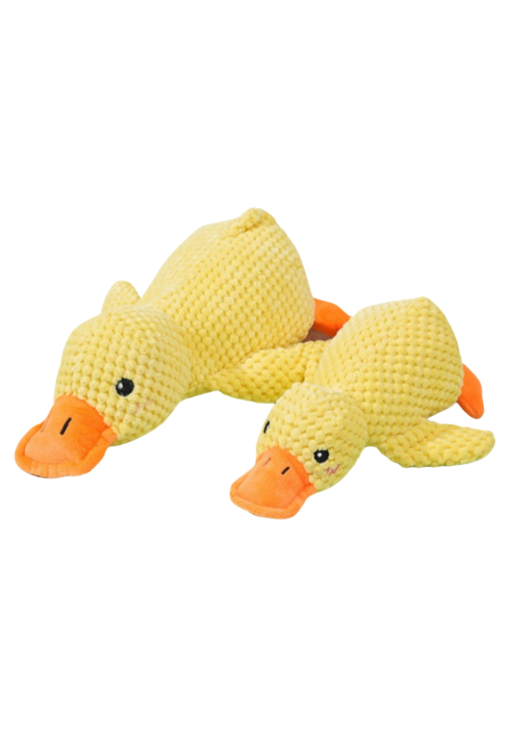 Patinho de Pelúcia com Som